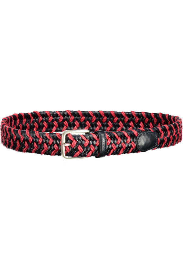 GANT CINTURA IN PELLE UOMO ROSSO - immagine 2