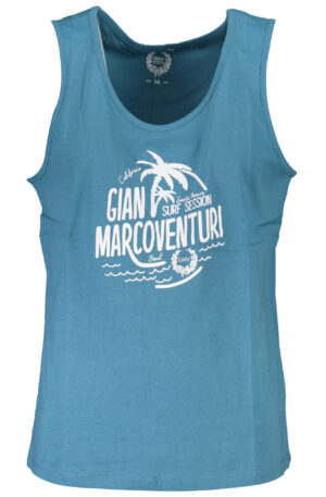 GIAN MARCO VENTURI CANOTTA UOMO BLU
