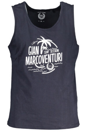 GIAN MARCO VENTURI CANOTTA UOMO BLU