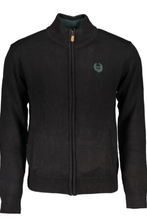GIAN MARCO VENTURI CARDIGAN UOMO NERO
