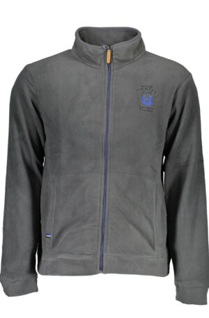 GIAN MARCO VENTURI FELPA CON ZIP UOMO BLU