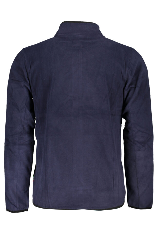 GIAN MARCO VENTURI FELPA CON ZIP UOMO BLU - immagine 2