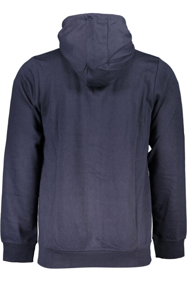 GIAN MARCO VENTURI FELPA CON ZIP UOMO BLU - immagine 2