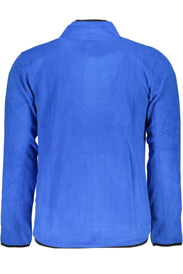 GIAN MARCO VENTURI FELPA CON ZIP UOMO BLU - immagine 2