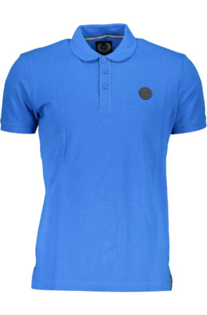 GIAN MARCO VENTURI POLO MANICHE CORTE UOMO BLU