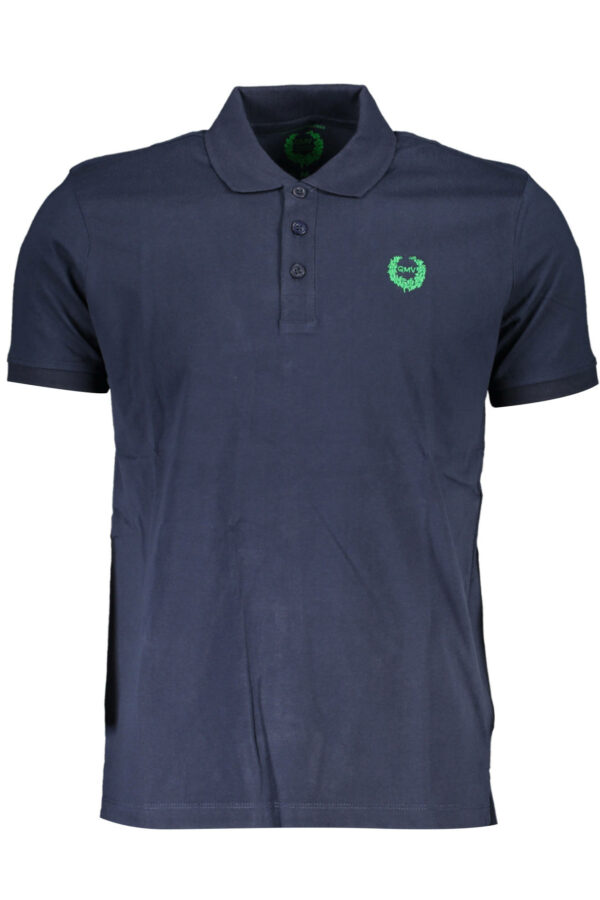 GIAN MARCO VENTURI POLO MANICHE CORTE UOMO BLU