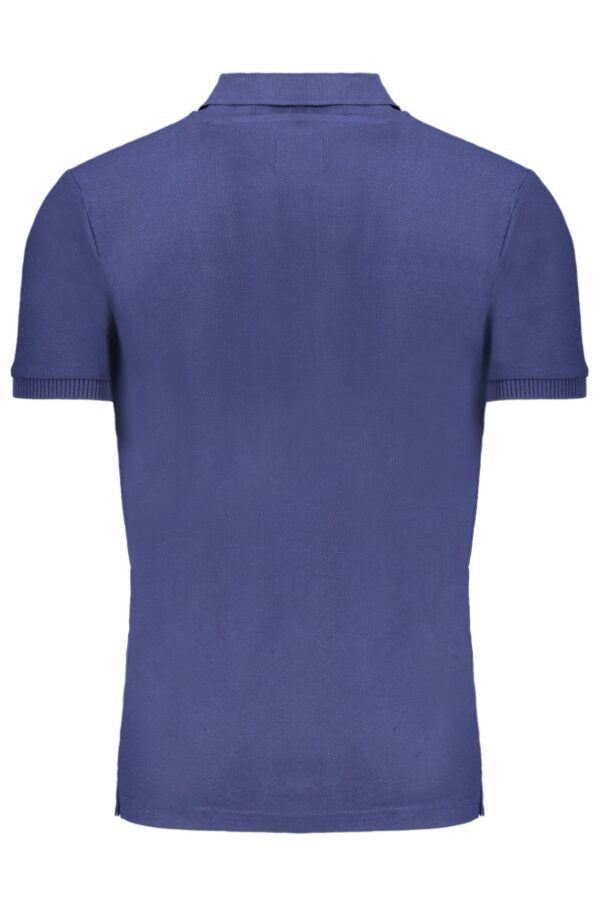 GIAN MARCO VENTURI POLO MANICHE CORTE UOMO BLU - immagine 2