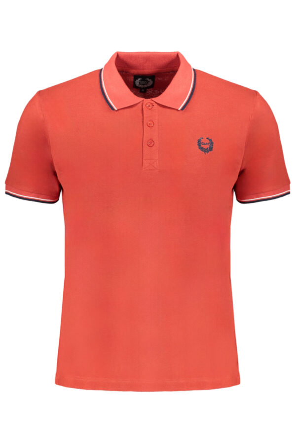 GIAN MARCO VENTURI POLO MANICHE CORTE UOMO ROSSO