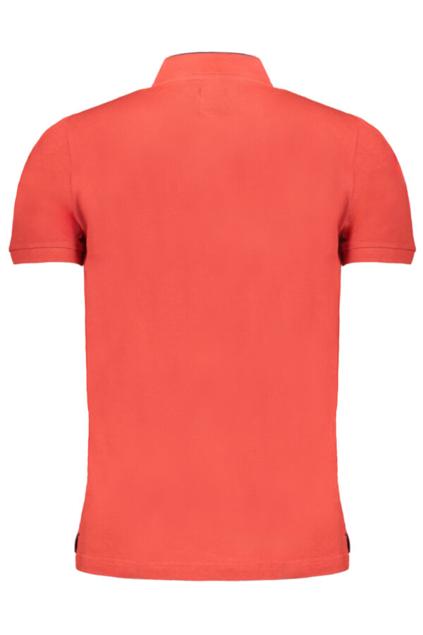 GIAN MARCO VENTURI POLO MANICHE CORTE UOMO ROSSO - immagine 2