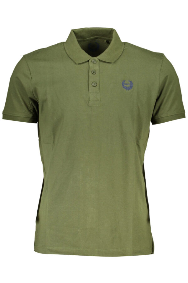 GIAN MARCO VENTURI POLO MANICHE CORTE UOMO VERDE