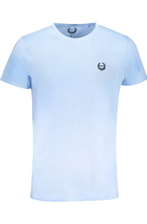 GIAN MARCO VENTURI T-SHIRT MANICHE CORTE UOMO AZZURRO
