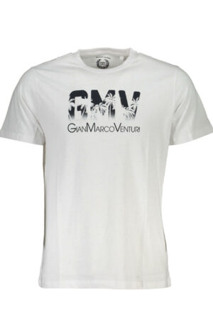 GIAN MARCO VENTURI T-SHIRT MANICHE CORTE UOMO BIANCO