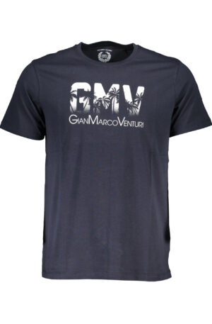 GIAN MARCO VENTURI T-SHIRT MANICHE CORTE UOMO BLU