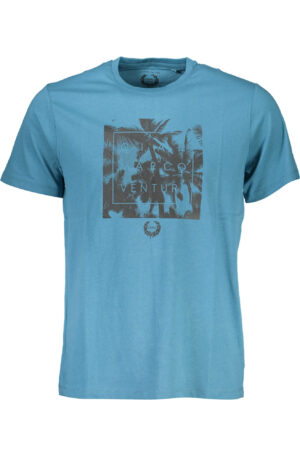 GIAN MARCO VENTURI T-SHIRT MANICHE CORTE UOMO BLU