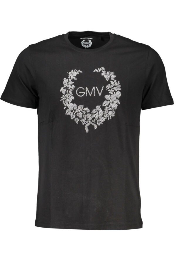 GIAN MARCO VENTURI T-SHIRT MANICHE CORTE UOMO NERO