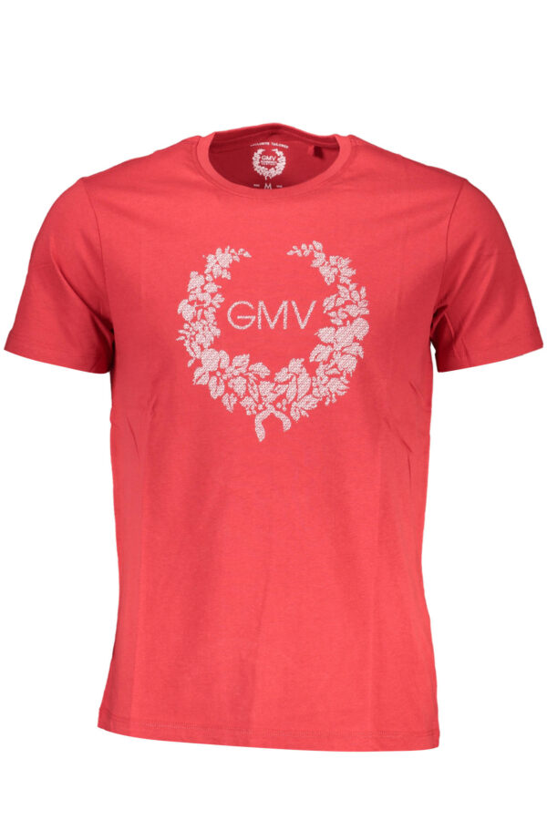 GIAN MARCO VENTURI T-SHIRT MANICHE CORTE UOMO ROSSO