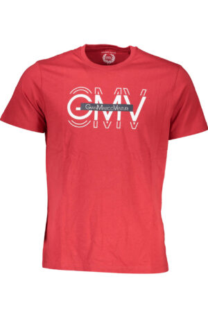 GIAN MARCO VENTURI T-SHIRT MANICHE CORTE UOMO ROSSO