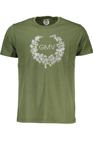 GIAN MARCO VENTURI T-SHIRT MANICHE CORTE UOMO VERDE