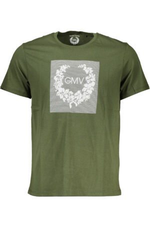 GIAN MARCO VENTURI T-SHIRT MANICHE CORTE UOMO VERDE