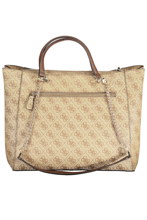 GUESS JEANS BORSA DONNA BEIGE - immagine 2