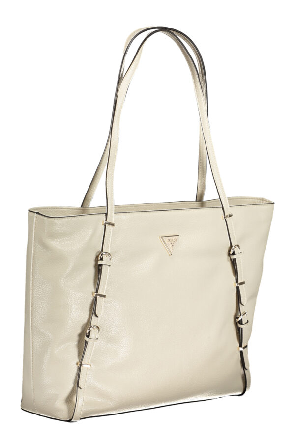 GUESS JEANS BORSA DONNA BEIGE - immagine 3