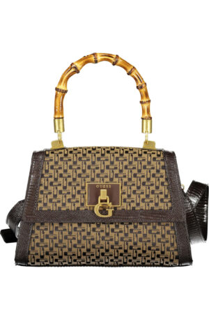 GUESS JEANS BORSA DONNA MARRONE