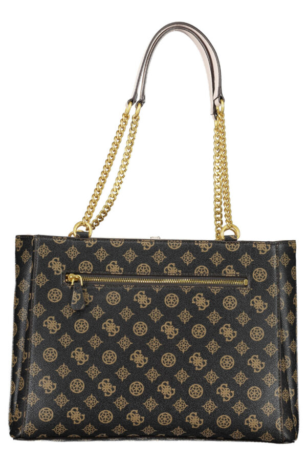 GUESS JEANS BORSA DONNA MARRONE - immagine 2