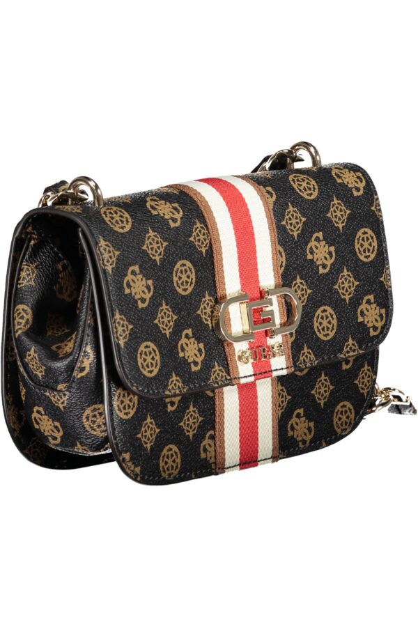 GUESS JEANS BORSA DONNA MARRONE - immagine 3