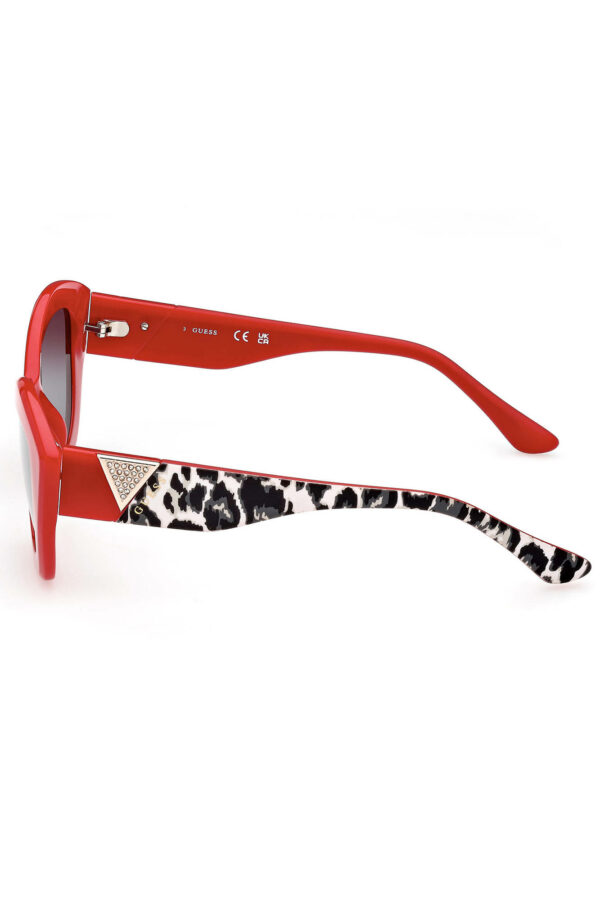GUESS JEANS OCCHIALE DA SOLE DONNA ROSSO - immagine 2