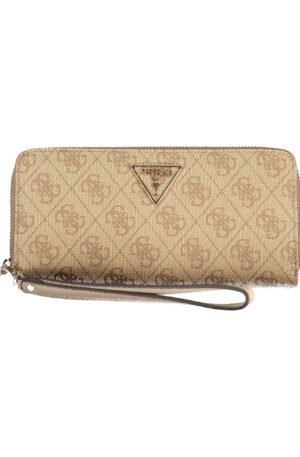 GUESS JEANS PORTAFOGLIO DONNA BEIGE