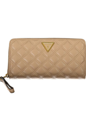 GUESS JEANS PORTAFOGLIO DONNA BEIGE