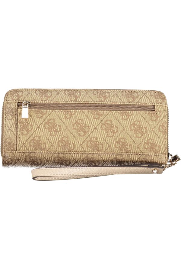 GUESS JEANS PORTAFOGLIO DONNA BEIGE - immagine 2