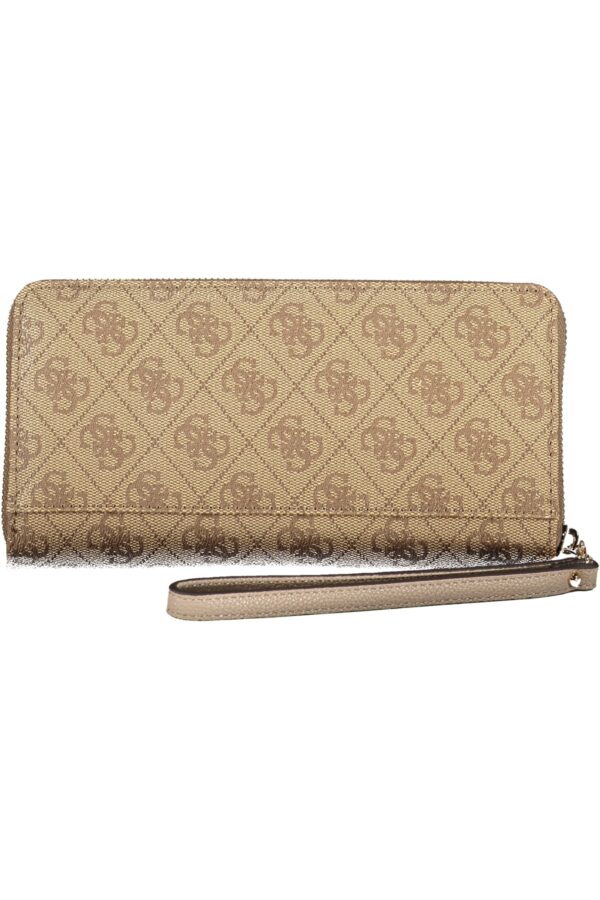 GUESS JEANS PORTAFOGLIO DONNA BEIGE - immagine 2