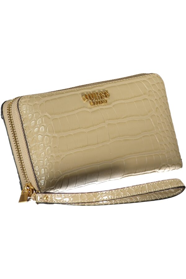 GUESS JEANS PORTAFOGLIO DONNA BEIGE - immagine 2