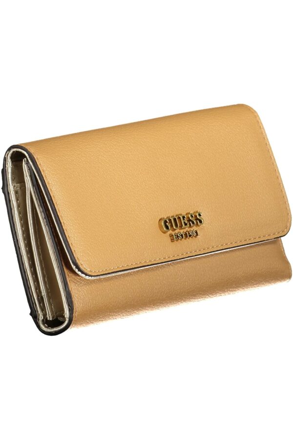 GUESS JEANS PORTAFOGLIO DONNA BEIGE - immagine 3