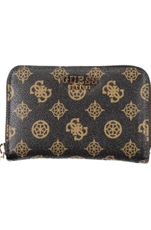 GUESS JEANS PORTAFOGLIO DONNA MARRONE