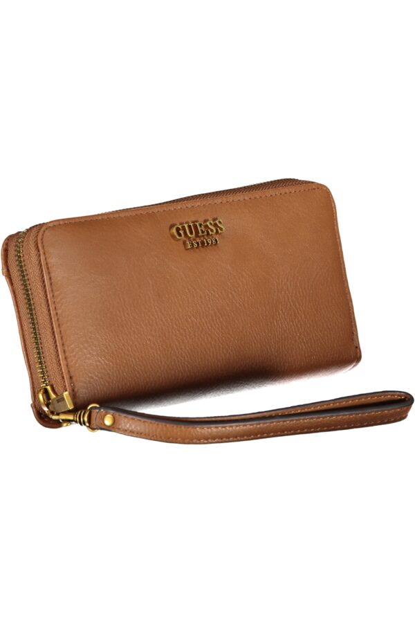 GUESS JEANS PORTAFOGLIO DONNA MARRONE - immagine 3