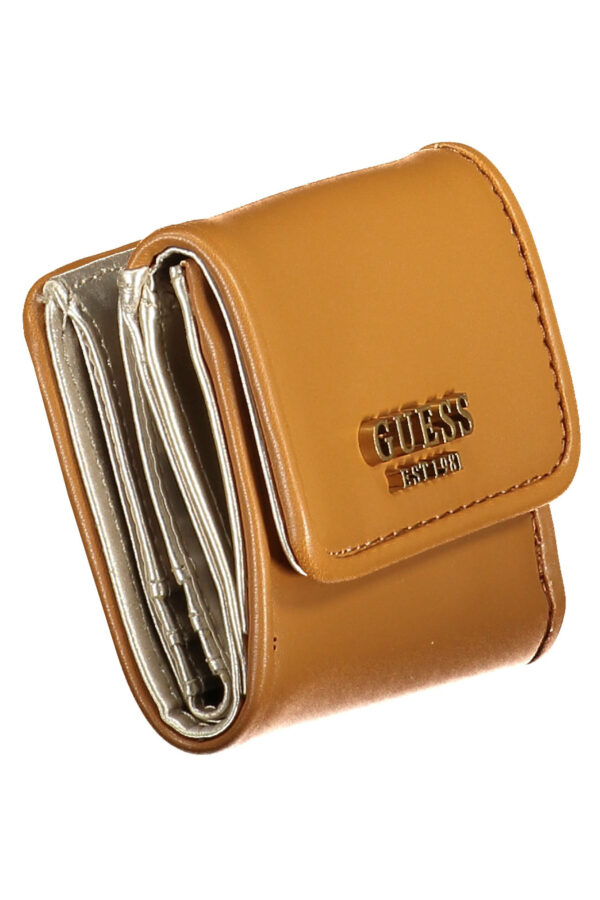 GUESS JEANS PORTAFOGLIO DONNA MARRONE - immagine 3