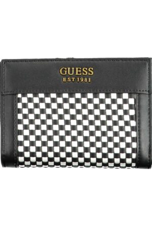 GUESS JEANS PORTAFOGLIO DONNA NERO
