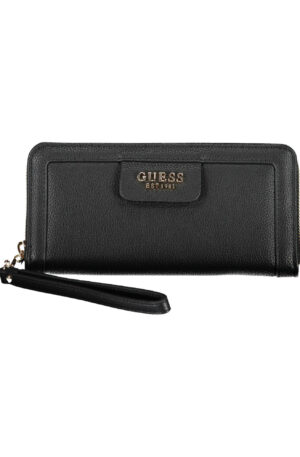 GUESS JEANS PORTAFOGLIO DONNA NERO