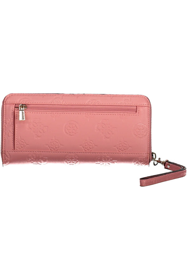 GUESS JEANS PORTAFOGLIO DONNA ROSA - immagine 2