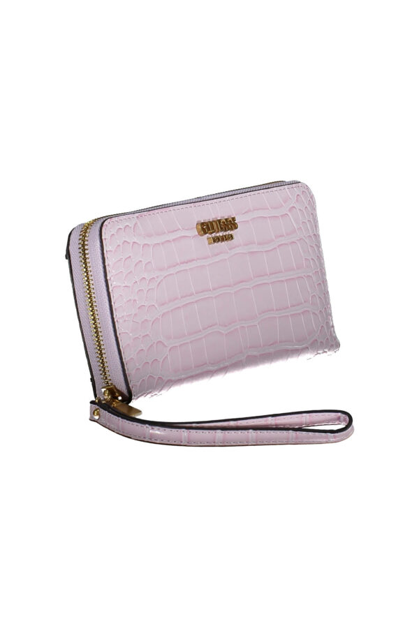 GUESS JEANS PORTAFOGLIO DONNA ROSA - immagine 3