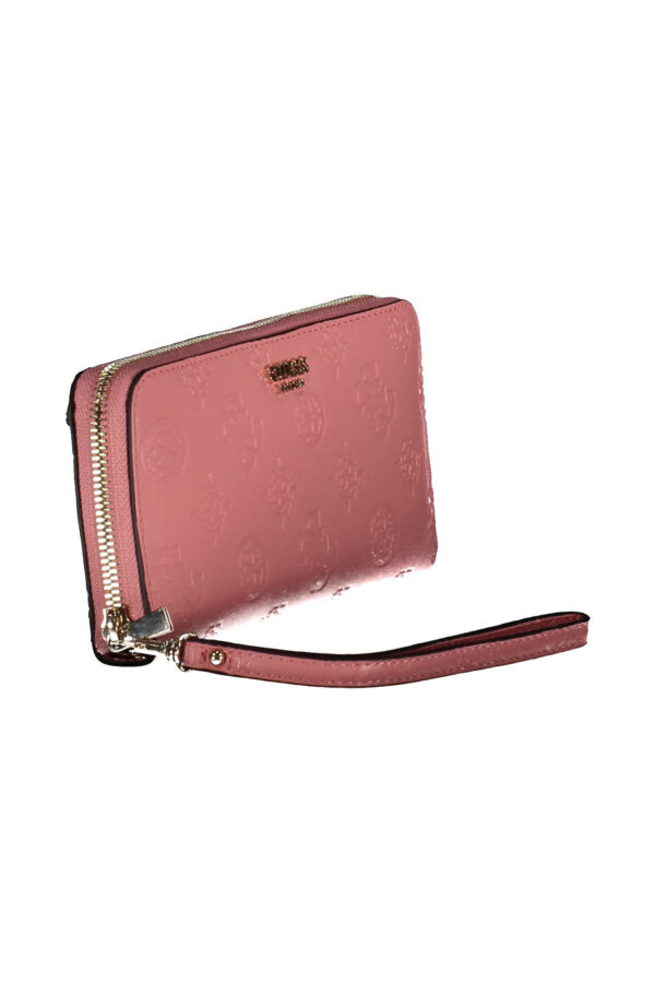 GUESS JEANS PORTAFOGLIO DONNA ROSA - immagine 3