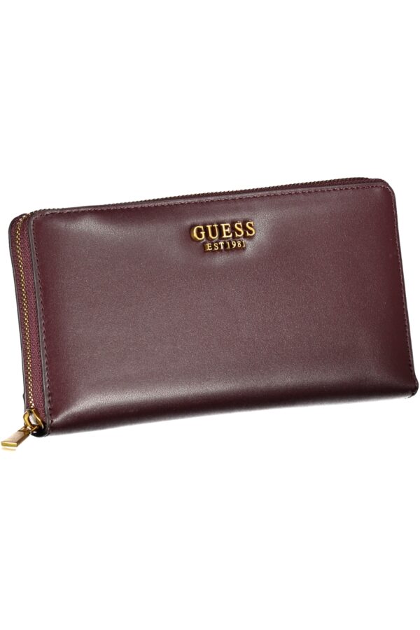GUESS JEANS PORTAFOGLIO DONNA VIOLA - immagine 3