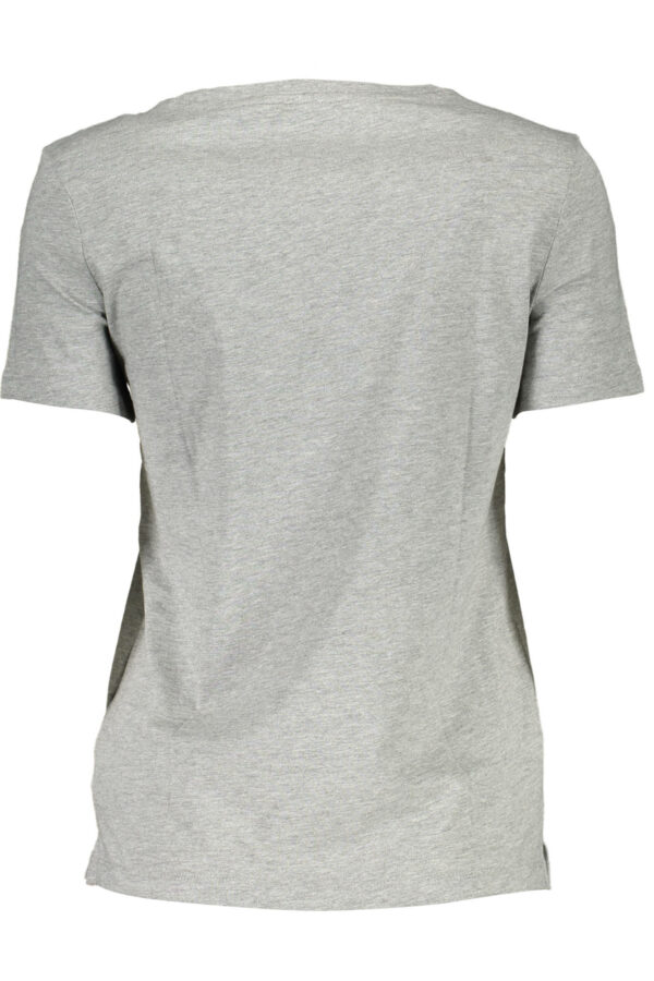GUESS JEANS T-SHIRT MANICHE CORTE DONNA GRIGIO - immagine 2