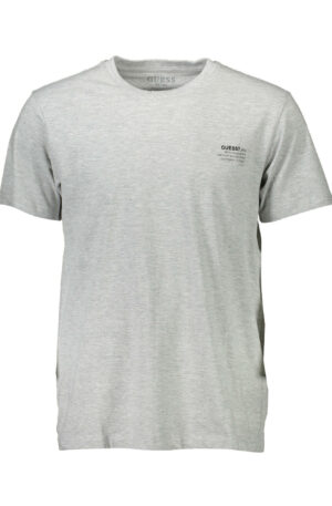 GUESS JEANS T-SHIRT MANICHE CORTE UOMO GRIGIO