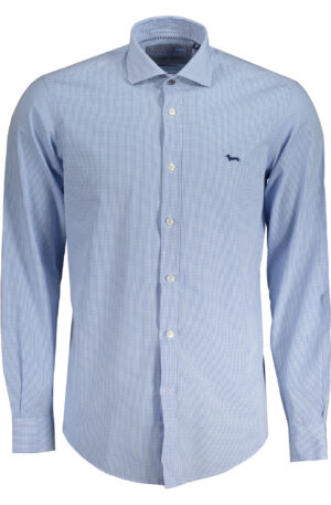 HARMONT & BLAINE CAMICIA MANICHE LUNGHE UOMO AZZURRO