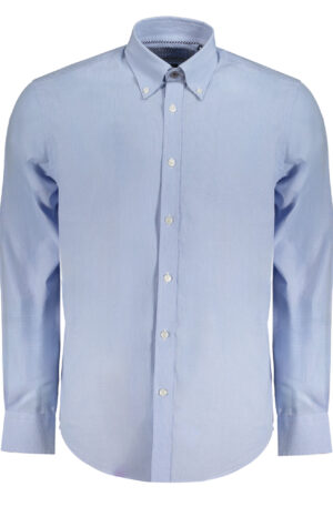 HARMONT & BLAINE CAMICIA MANICHE LUNGHE UOMO AZZURRO