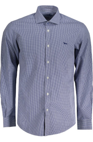HARMONT & BLAINE CAMICIA MANICHE LUNGHE UOMO BLU