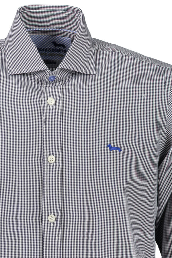 HARMONT & BLAINE CAMICIA MANICHE LUNGHE UOMO BLU - immagine 2